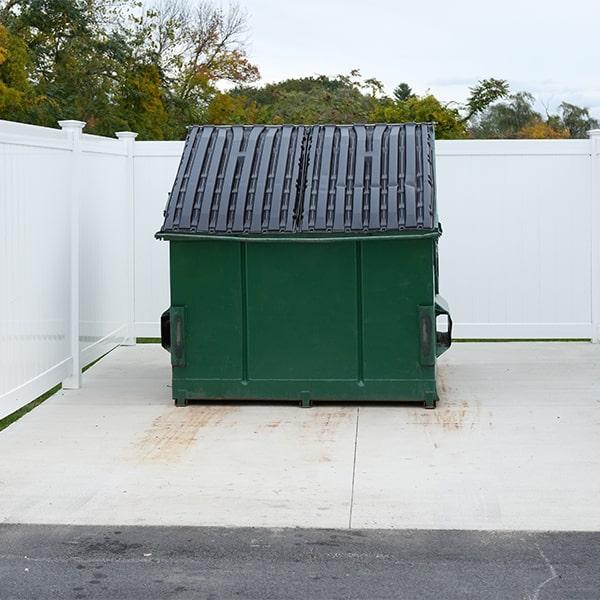 commercial dumpsters has a commitment to environmentally friendly waste disposal and recycling efforts